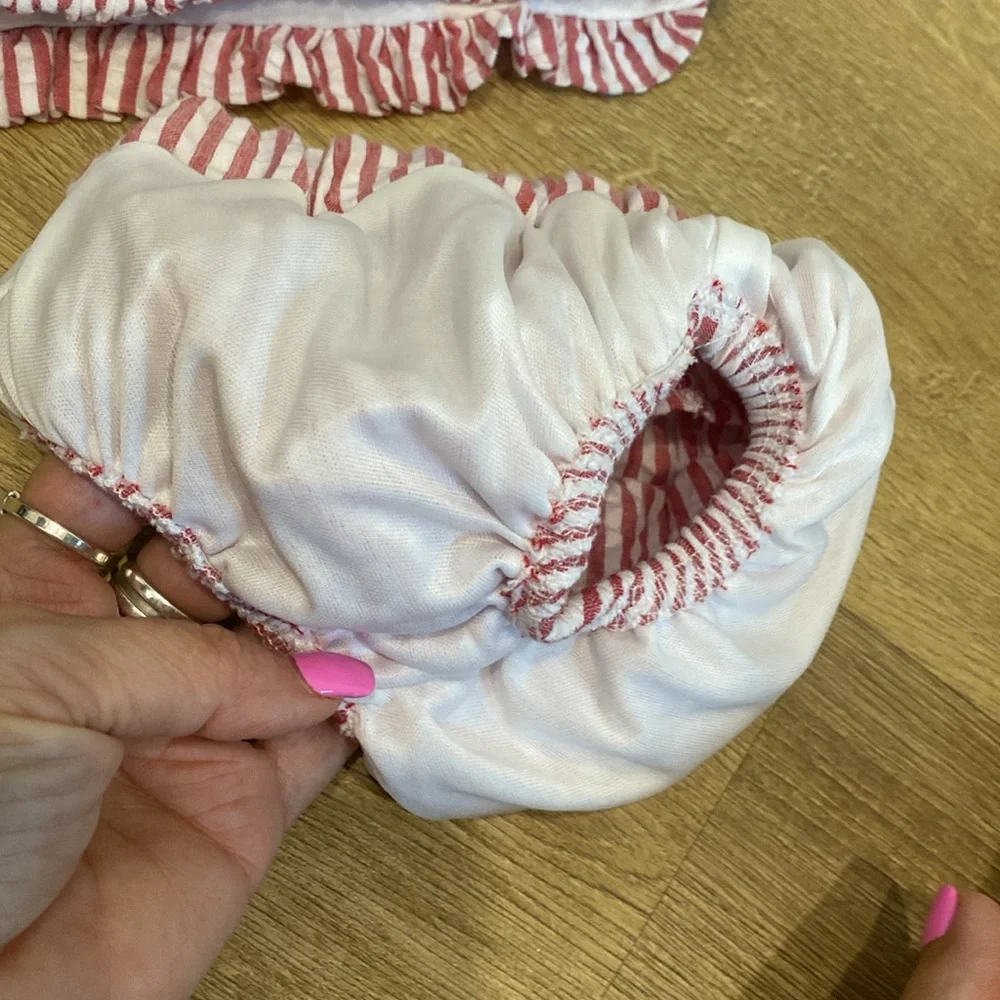 Blake Boutique Seersucker Two-Piece Swim Suit |Size 6 month